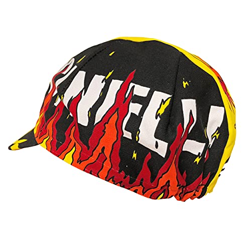 Cinelli Gorra de ciclismo unisex Ana Benaroya Fuego, talla única