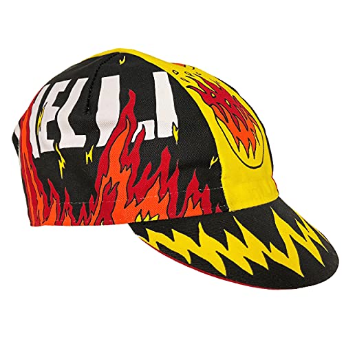 Cinelli Gorra de ciclismo unisex Ana Benaroya Fuego, talla única