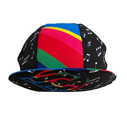 Cinelli Gorra de Ciclismo Zydeco Unisex, Multicolor, Talla única