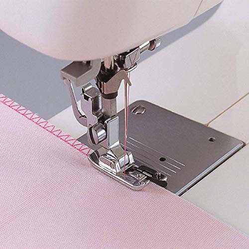 CKPSMS Marca -1PZAS#KP-19010 Prensatelas para máquina de coser Overlock Overcast que se Compatible con todos los caña baja Snap-On Singer, Brother, Babylock,Janome,Kenmore,White,Juki,Elna y más