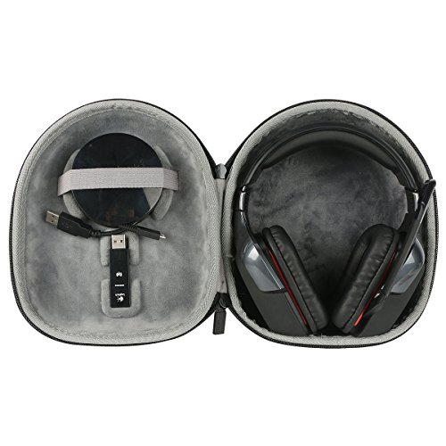 co2CREA Duro Viajar Caso Cubrir para Logitech G930/G430/G230/G35 Auriculares Gaming de diadema