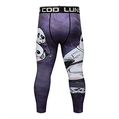 Cody Lundin - Mallas de compresión para Hombre, Hombre, Color Estilo D, tamaño 34-37