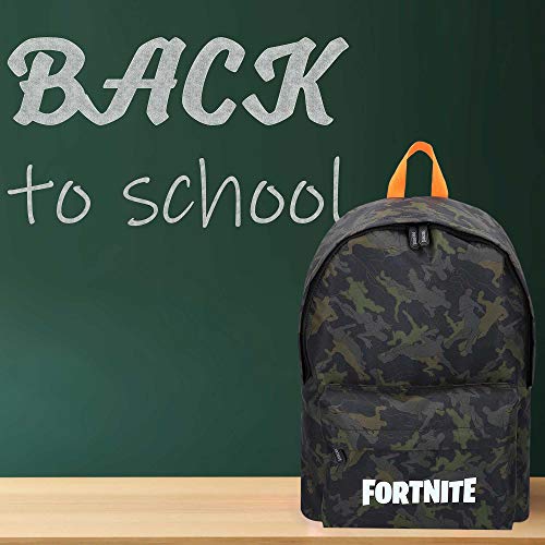 ColorBaby - Mochila Fortnite Camuflaje negro 35x43 cm (77081)