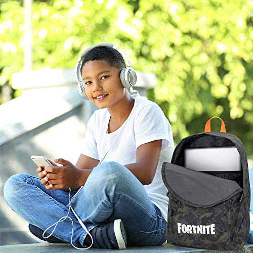 ColorBaby - Mochila Fortnite Camuflaje negro 35x43 cm (77081)