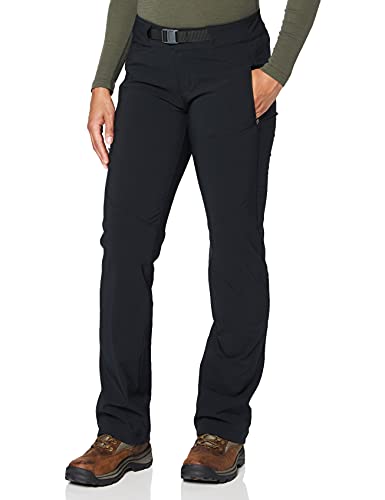 Columbia Adventure Hiking Pantalones y Shorts, Mujer, Negro, 6