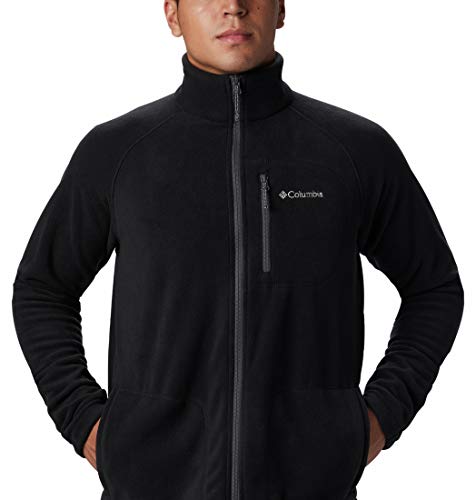 Columbia Fast Trek II Full Zip Fleece, Forro polar con cremallera Hombre, Negro (BLACK), M