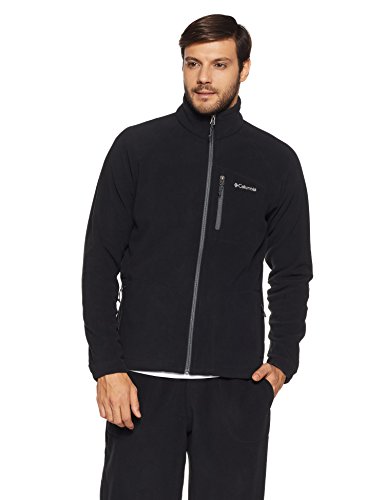 Columbia Fast Trek II Full Zip Fleece, Forro polar con cremallera Hombre, Negro (BLACK), XL