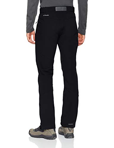 Columbia Passo Alto II Heat Senderismo Pantalones, Hombre, Black, 34 34