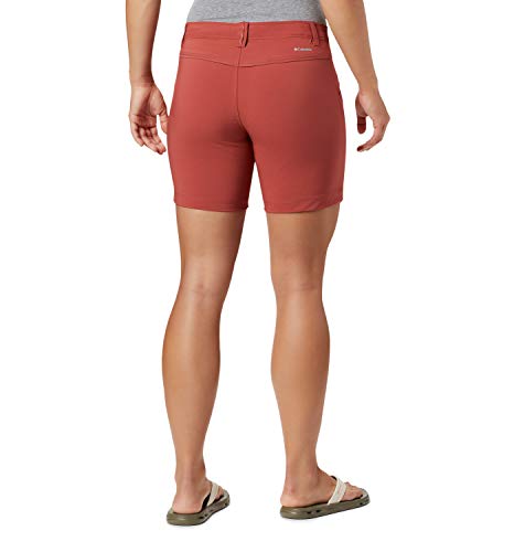 Columbia Peak To Point Pantalón Corto De Senderismo, Mujer, Rojo (Dusty Crimson), W12/L6