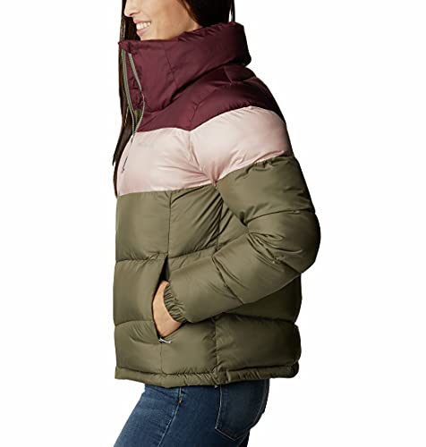 Columbia Puffect Chaqueta con bloques de color para mujer