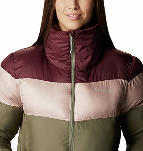 Columbia Puffect Chaqueta con bloques de color para mujer