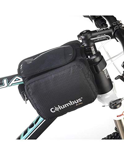 COLUMBUS Bike Frame Bag+ movil Bolso para Bici Ciclismo, Adultos Unisex, Multicolor (Multicolor), Talla Única