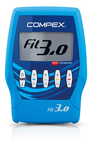 Compex Fit 3.0 Electroestimulador, Unisex, Azul