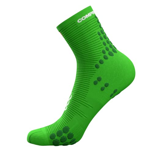 COMPRESSPORT Pro Racing Socks V3.0 Run High - Summer Refresh 2021 Greenery/willow Bough Talla de ropa T1