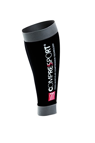 Compressport R2 Calf Guard Compression - Black T0