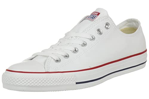 Converse All Star Ox Canvas Zapatillas Blancas- UK 9.5