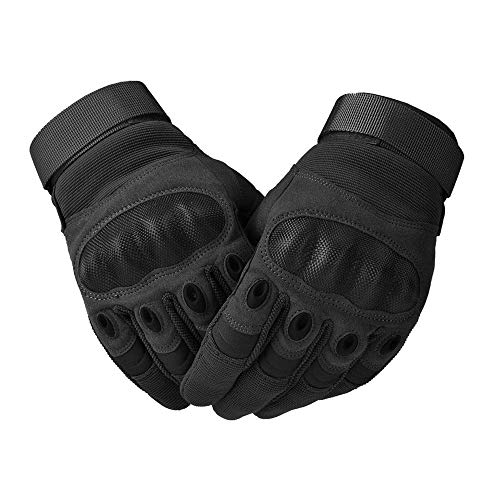 COTOP Guantes de moto, guantes de pantalla táctil de nudillos duros Guantes de motocicleta ATV Riding Full Finger Motocicleta Bicicleta Bicicleta Ciclismo Guantes deportivos para hombres