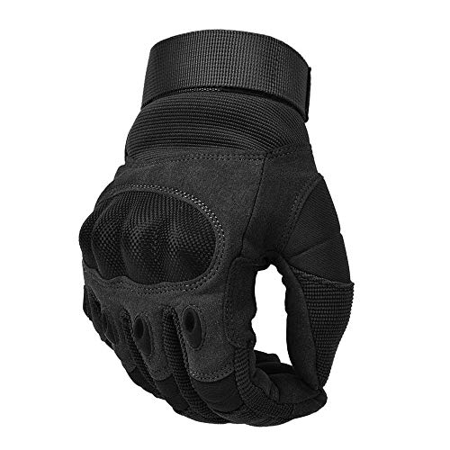 COTOP Guantes de moto, guantes de pantalla táctil de nudillos duros Guantes de motocicleta ATV Riding Full Finger Motocicleta Bicicleta Bicicleta Ciclismo Guantes deportivos para hombres