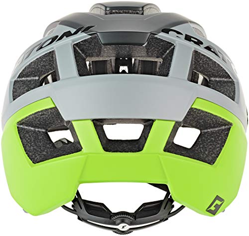 Cratoni Casco ALLSETB NEG/Verde Lima MA.T.58-61, Adultos Unisex, Multicolor (Multicolor)