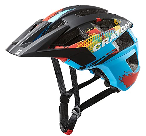 Cratoni Casco de bicicleta de montaña Allset (azul silvestre, S-M (54-58 cm)