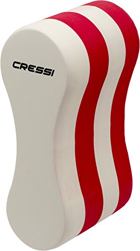 Cressi Pull Buoy Accesorio de Natación para una Postura Correcta, Unisex Adulto, Rojo, Uni