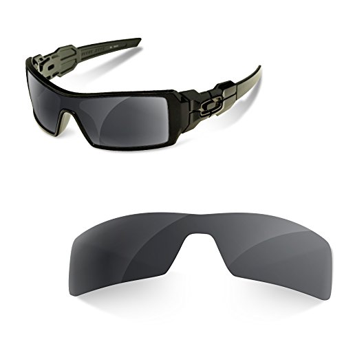 Cristales Compatibles de Recambio Polarizada para Oakley Oil Rig Black