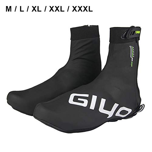 Cubrezapatillas Ciclismo, Reutilizables Impermeables Cubrezapatillas de Bicicleta con Diseño Reflectante para Hombres y Mujeres, Bicicleta de Carretera MTB Montaña Accesorios Ciclismo (XL)