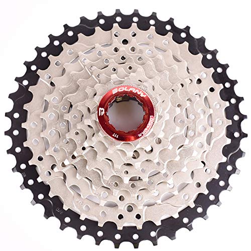 CYSKY Cassette de 8 velocidades 11-42T para Bicicleta de montaña Bicicleta de Carretera, MTB, BMX, SRAM, Shimano