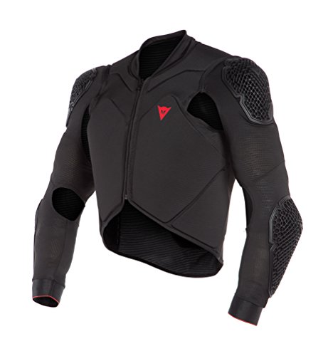 Dainese Rhyolite Safety Jacket Lite Chaqueta de protección MTB, Unisex-Adult, Negro, M