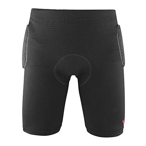 Dainese Trailknit Pro Armor Shorts Pantalones de MTB, Hombre, Negro, XS/S