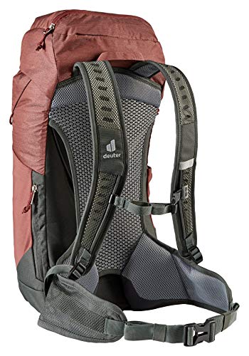 Deuter AC Lite 24 Mochila de Senderismo, Unisex, Redwood-Ivy, 24 L