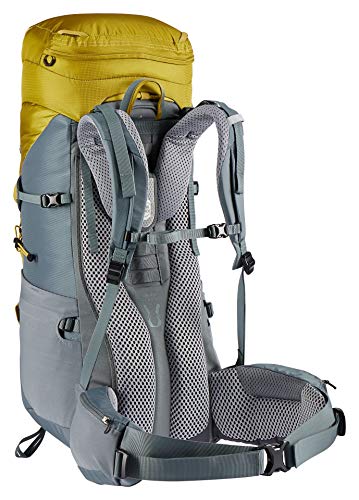 Deuter Aircontact Lite 10 Mochila de Trekking, Unisex, Turmeric-Teal, 50+10 L