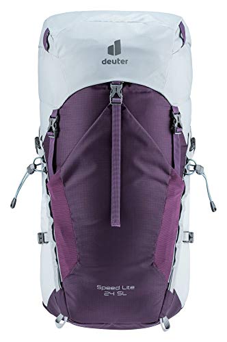 Deuter Speed Lite 24 SL Mochila de Senderismo, Women's, Plum-Tin, 24 L