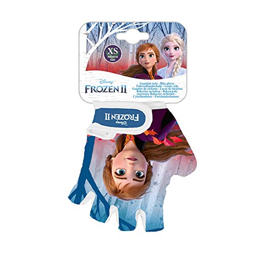 Disney Frozen II - Guantes de Bicicleta para niño - El Secreto de Arendelle Frozen 2 Guantes sin Dedos para niños de 4 a 8 años