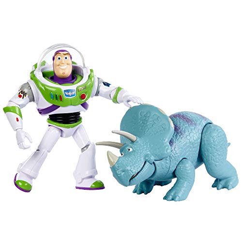 Disney - Toy Story 4 Pack de 2 Muñecos, Buzz y Trixie, Juguetes Niños +3 Años (Mattel GJH80)