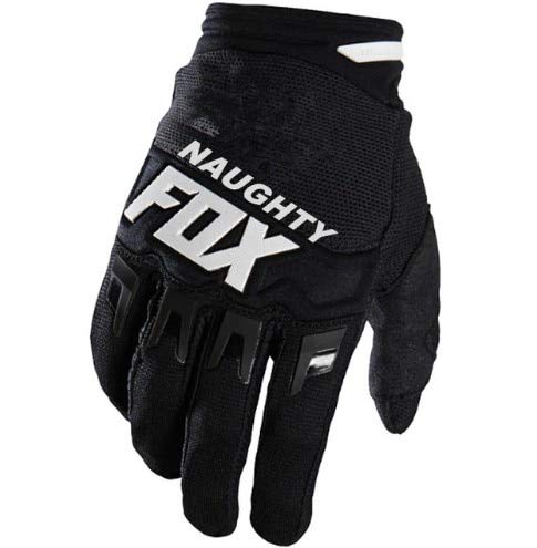 DJLHNNuevo Naughty Fox Rosa Azul Guantes Moto Motociclismo Dirt Bike Ciclismo de montaña Motocicleta DIRTPAW Race Guantes - Púrpura, M