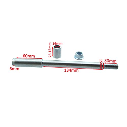 DONGSHENG Ajuste de la Rueda Delantera Perforada de 15 mm para SP/Marzocchi/Volt Ajustable DÓLAR Estadounidense Forks Delanteros utilizados en Bicicletas de Suciedad de Pit Chino Cables