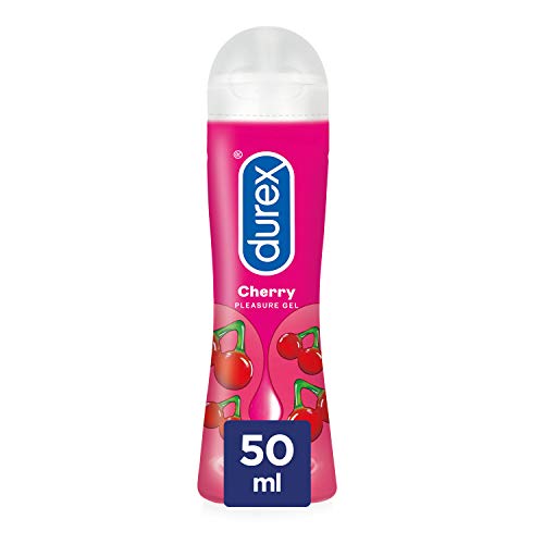 Durex Lubricante Sabor y Aroma Cereza de Base Agua - 50 ml