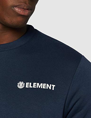 Element Blazin Chest - Sudadera para Hombre Sudadera, Hombre, Eclipse Navy, M