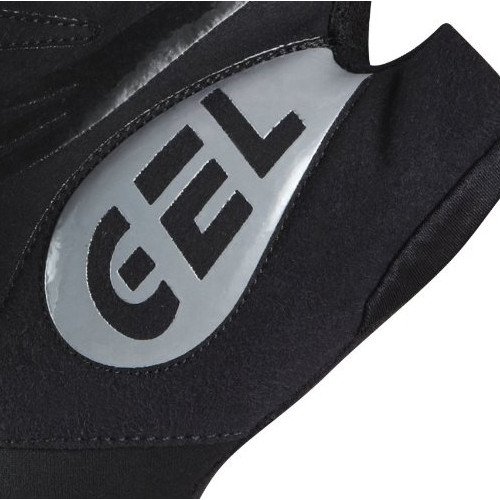 Elite Cycling Project - Mitones de Ciclismo para Hombre (Palmas Acolchadas con Gel) Negro Negro Talla:Small