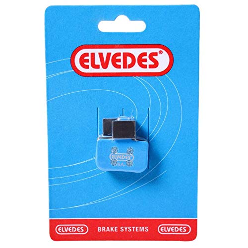 Elvedes - Juego de Pastillas de Freno para Bicicleta de montaña, Bicicleta de montaña, E-Bike, Carretera, para Avid Db1/Db3 y Sram Level TL, Unisex, Color Azul