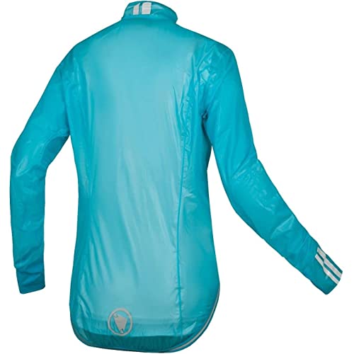 Endura Adrenaline Race Cape II FS260-Pro Adrenaline Race - Carcasa ligera, impermeable y transpirable para mujer - azul - S