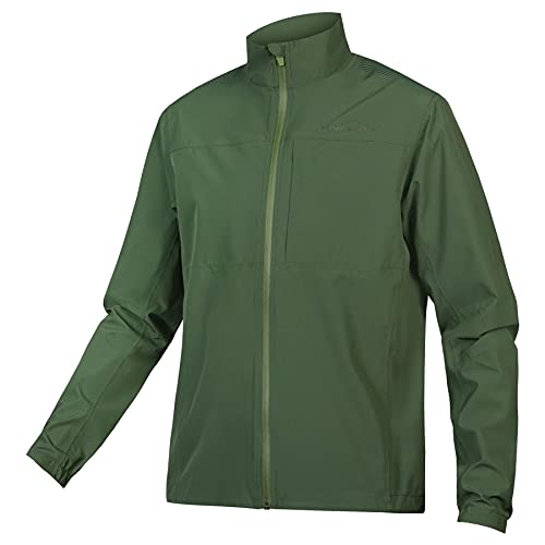 Endura Hummvee Lite - Chaqueta de ciclismo para hombre, ligera, 2,5 capas, color verde