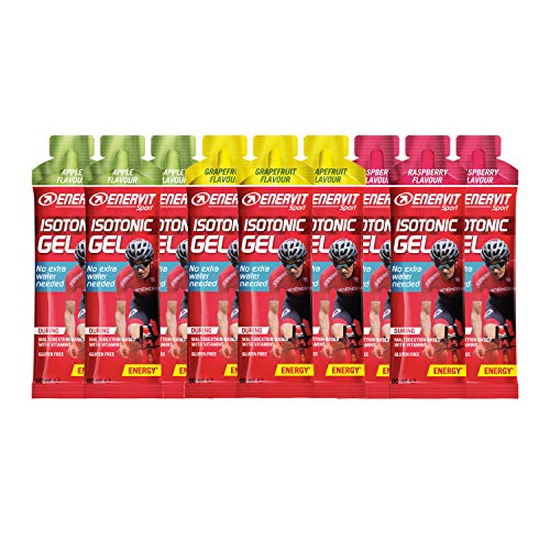 Enervit Gel isotónico deportivo, paquete mixto, 9 x 60 ml