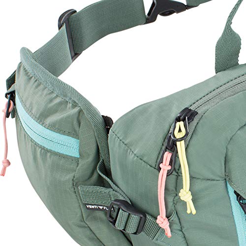 evoc und Hip Pack Pro 3 Hüfttasche Bauchtasche für Bike-touren & Trails Packs, Unisex Adulto, Verde Oliva, uno