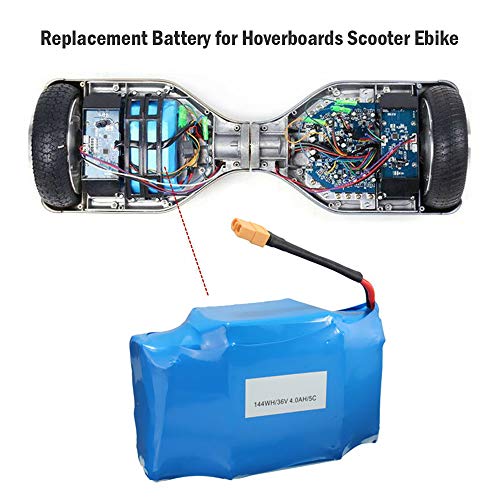 Festnight Baterías recargables de repuesto 36 V/4400 mAh para Hoverboard Scooter Ebike