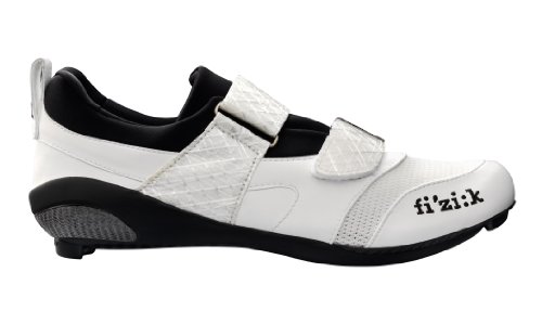 Fizik Hombre K1 Uomo triatlón Zapatillas de Ciclismo para Bicicleta, Hombre, Blanco