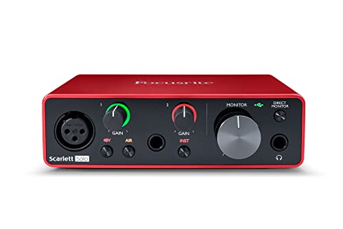 Focusrite Scarlett Solo 3rd Gen - Interfaz de audio USB