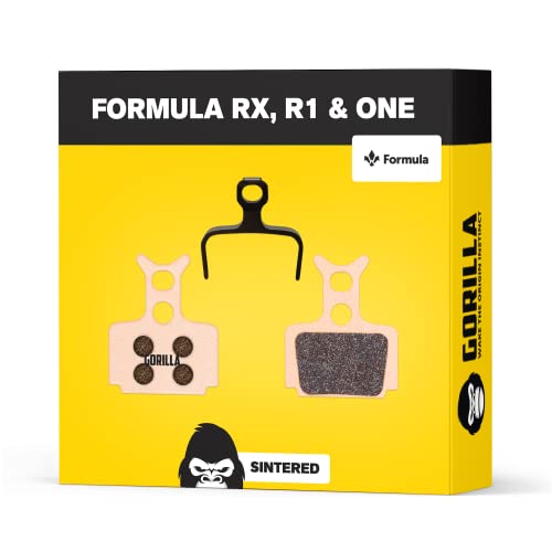 Formula Pastillas de Freno The One Mega One Oval Mega RX R1 R1R T1 RO para Freno de Disco Bicicleta I Sinterizado I Alto Rendimiento I Durable & Ajuste Pastillas de Freno Bicicleta