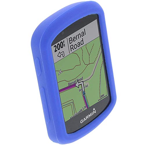 foto-kontor Funda para Garmin Edge 530 Protectora Silicona Carcasa protección Azul